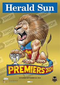 2024 Official Mark Knight Premiership LIMITED EDITION FOIL PRINT