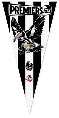 2023 Mark Knight Premiership Wall Pennant - Exclusive to Herald Sun Shop