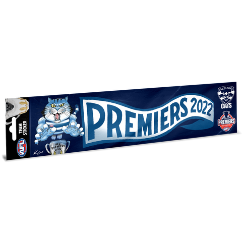 2022 Mark Knight Premiership Bumper Sticker  -Exclusive to Herald Sun Shop