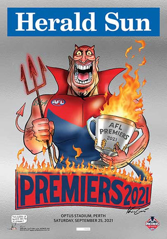 2021 Mark Knight Limited Edition Foil Print -  Exclusive to Herald Sun Shop