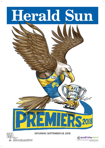 Mark Knight Premiership Poster - 2018